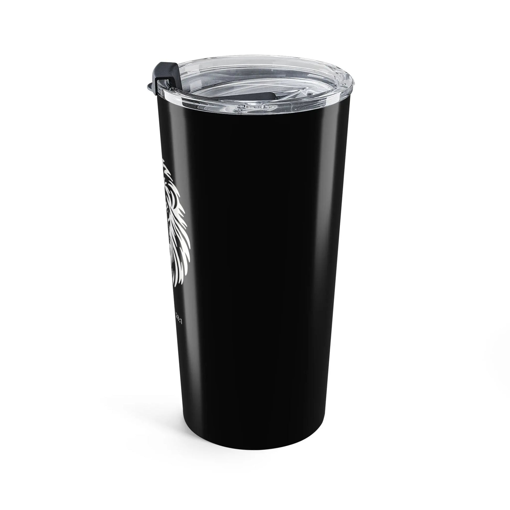 Bold As a Lion 20oz Tumbler – Proverbs 28:1 Christian Travel Mug Printify