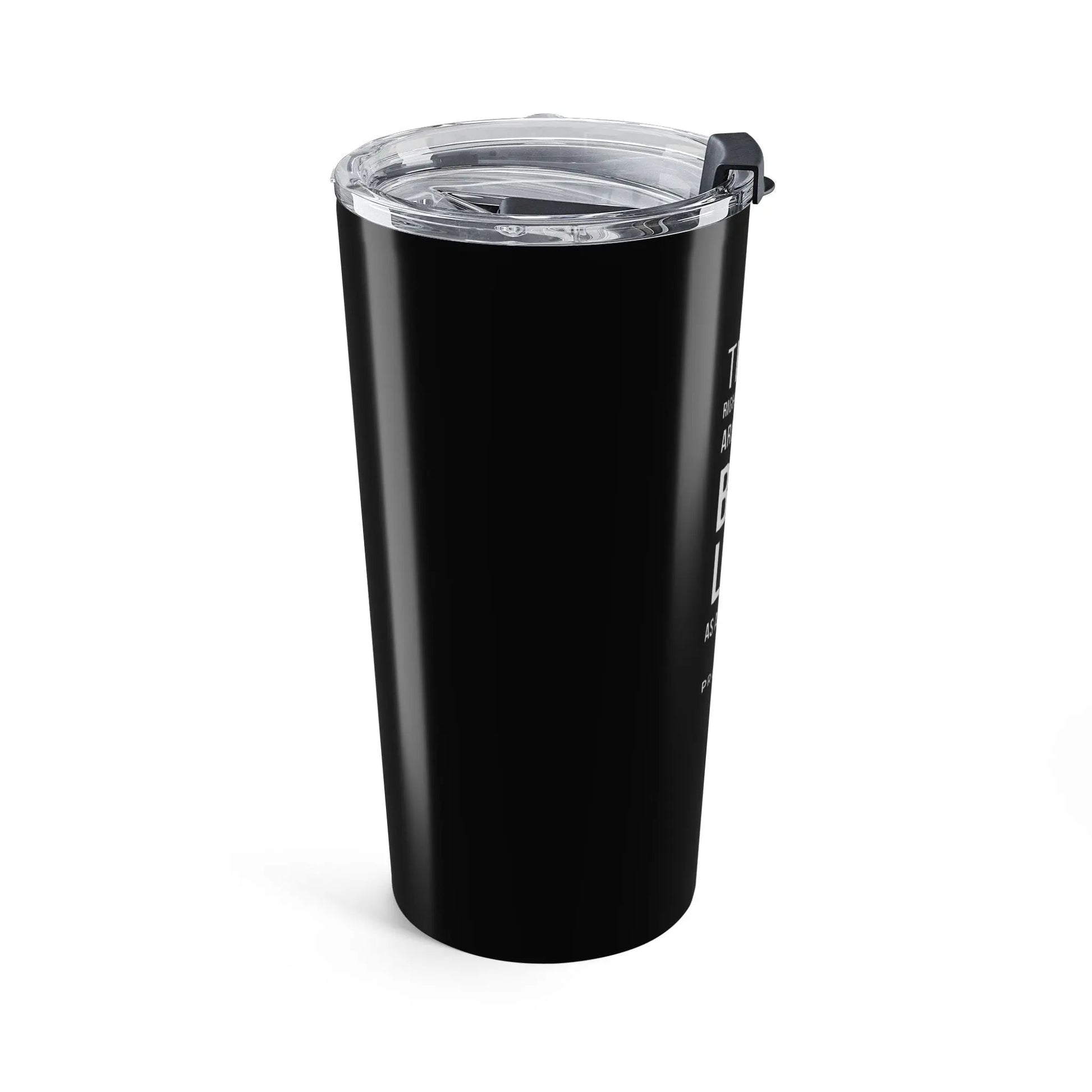 Bold As a Lion 20oz Tumbler – Proverbs 28:1 Christian Travel Mug Printify